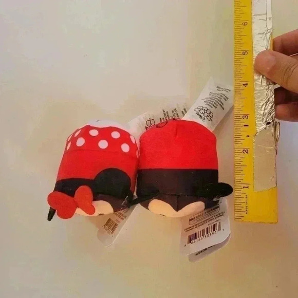Disney Tsum Tsum Mini Plush Lot Of 4 2023 NWT Mickey Mouse, Minnie, Donald Duck - Picture 12 of 13